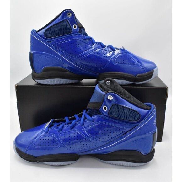 Adidas Mens Sz 11 AdiZero Rose 1.5 Restomod Royal Blue Black Basketball Sneakers main image 6